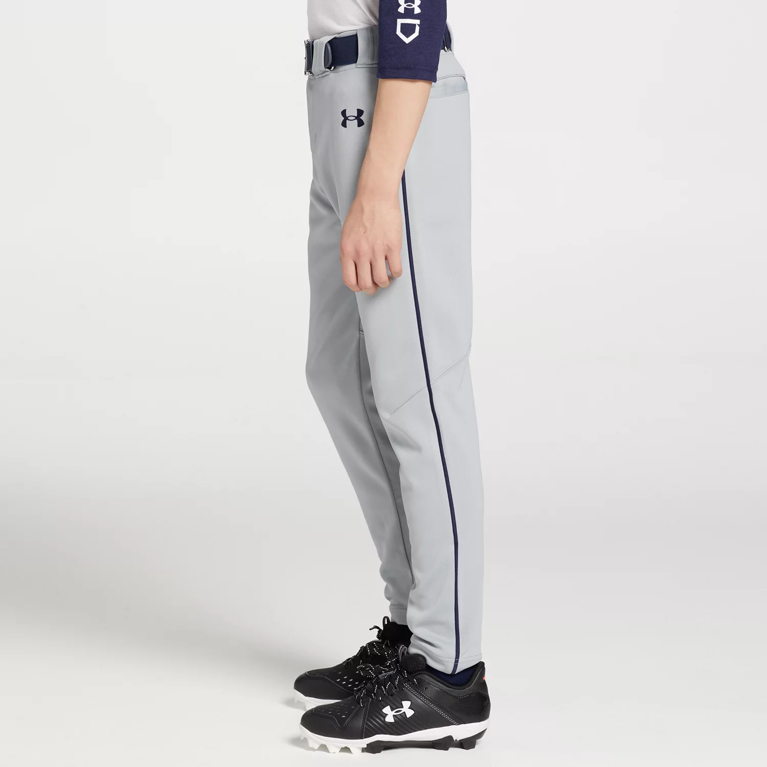 Under Armour Boys' Gameday Vanish Piped Baseball Pants - Image 5